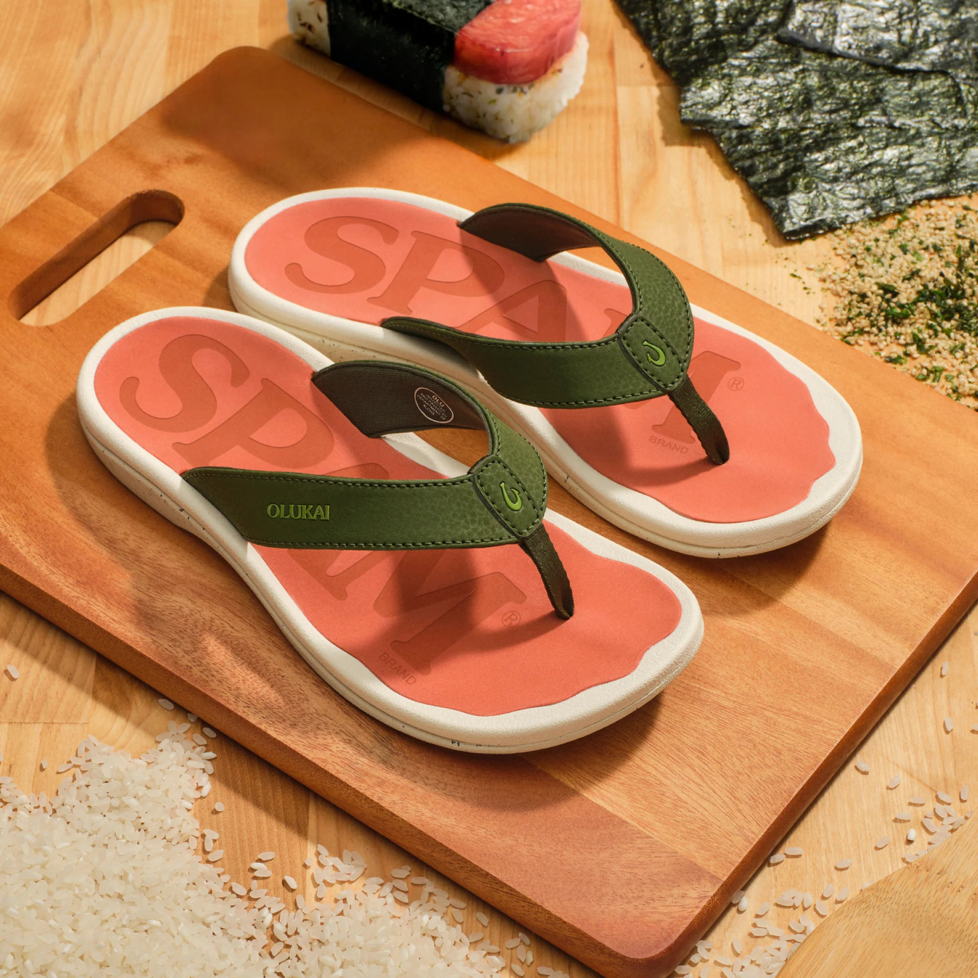 'Ohana - Nori / Dark Coral - Image 6
